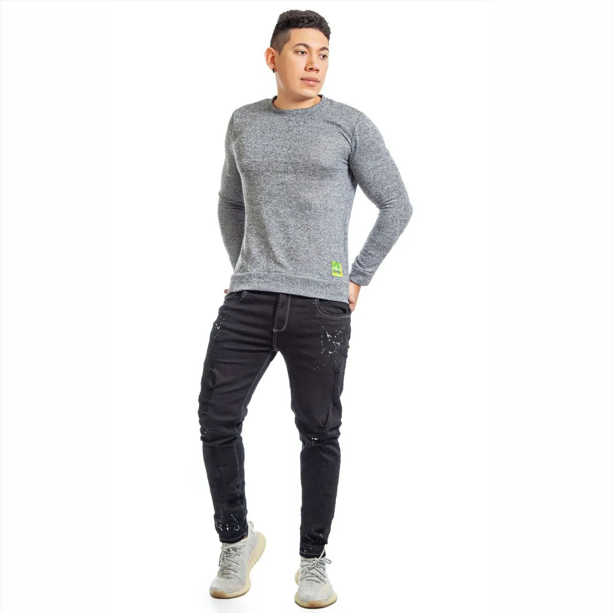 Buzo Tejido Gris